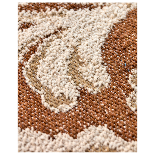 Alfombra BLOSS 230x160 cm, Marrón -...