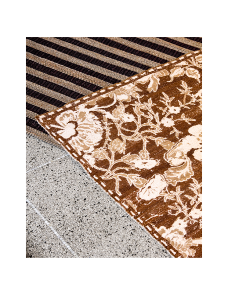 Alfombra BLOSS 230x160 cm, Marrón - House Doctor