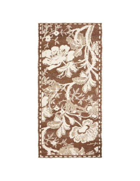 Alfombra BLOSS 200x90 cm, Marrón - House Doctor