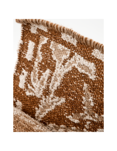 Alfombra BLOSS 200x90 cm, Marrón - House Doctor