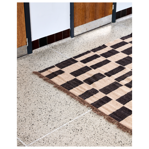 Alfombra GRAPH 180x180 cm, Negro...