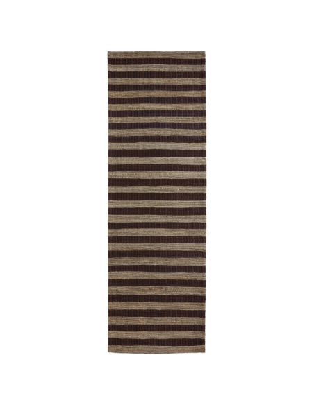 Alfombra BLOCK 300x90 cm, Marrón Natural - House Doctor