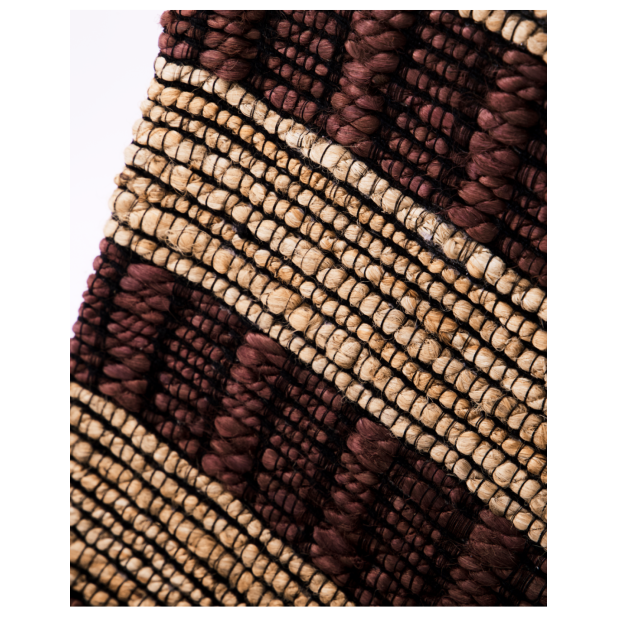 Alfombra BLOCK 300x90 cm, Marrón...