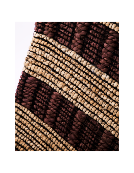 Alfombra BLOCK 300x90 cm, Marrón Natural - House Doctor