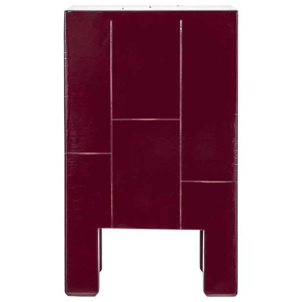 Mesita de Noche BRICK, Rojo - House...