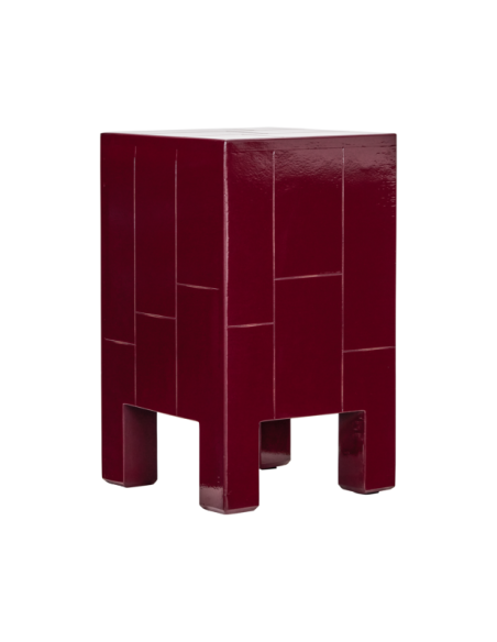 Mesita de Noche BRICK, Rojo - House Doctor
