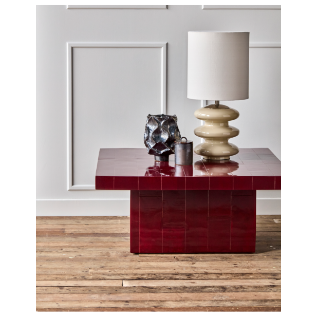 Mesa de Centro BRICK, Rojo - House...