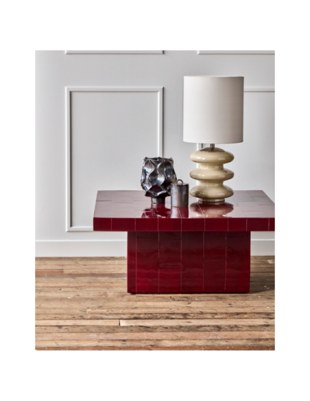 Mesa de Centro BRICK, Rojo - House Doctor