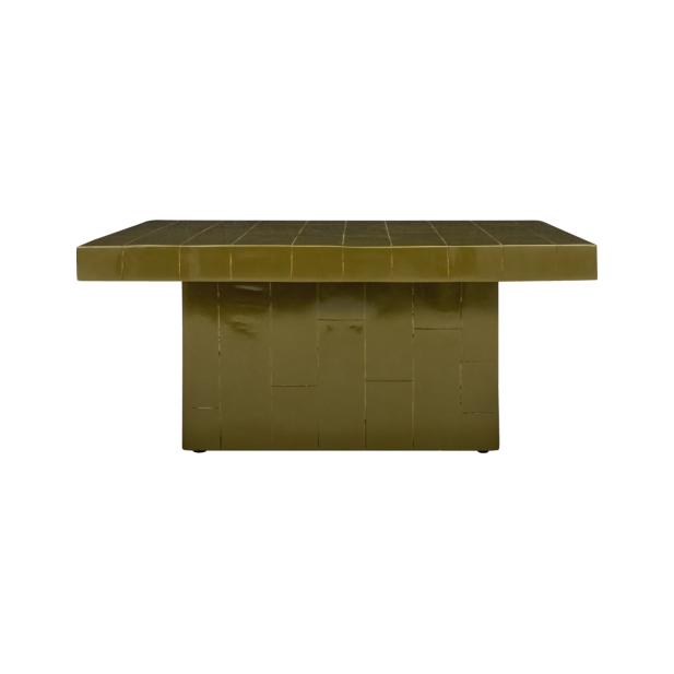 Mesa de Centro BRICK, Verde - House...