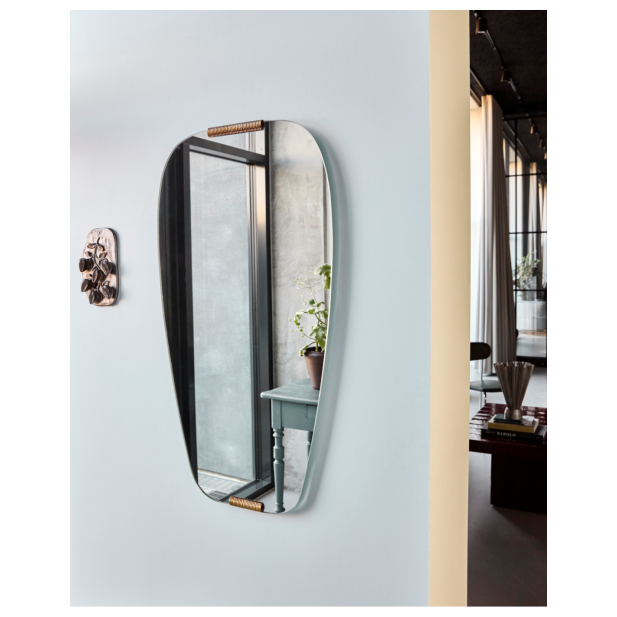 Espejo CLIPS 54,5x100 cm, Dorado -...