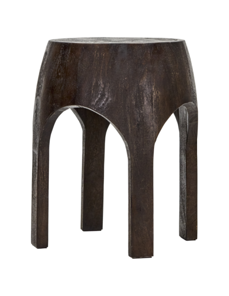 Taburete Bajo WODA, Mango Marrón - House Doctor