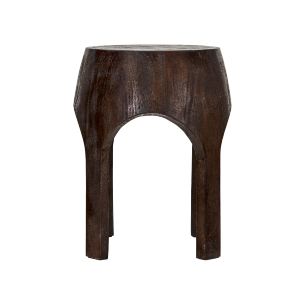 Taburete Bajo WODA, Mango Marrón -...