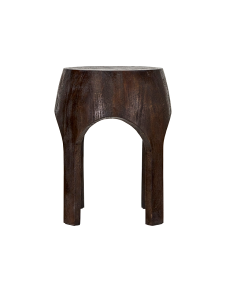 Taburete Bajo WODA, Mango Marrón - House Doctor