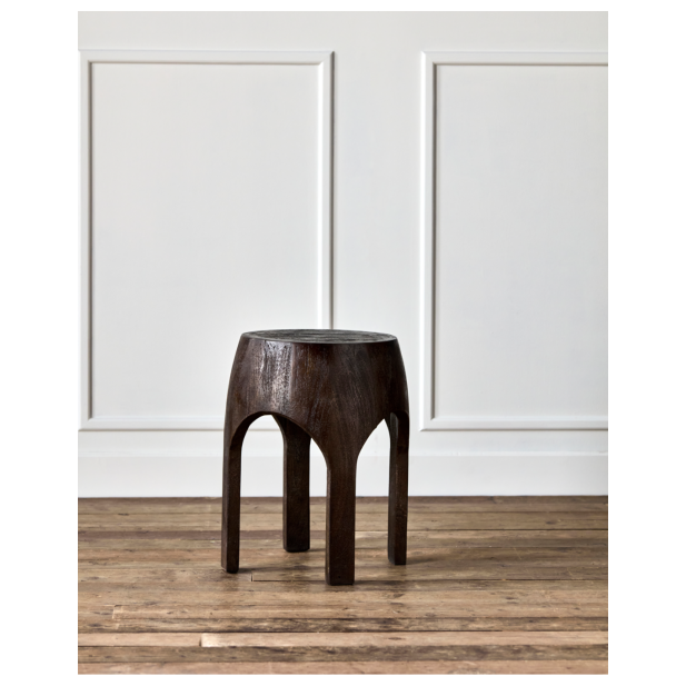 Taburete Bajo WODA, Mango Marrón -...