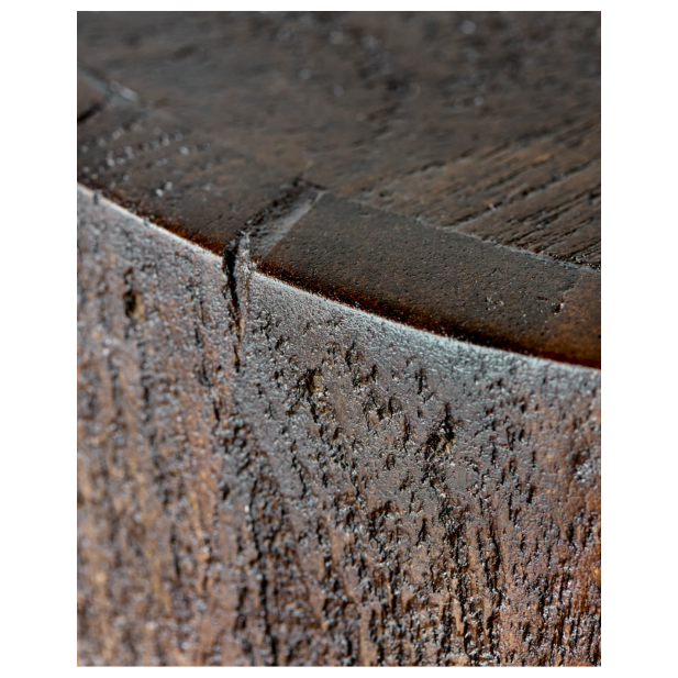 Taburete Bajo WODA, Mango Marrón -...