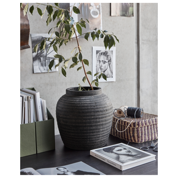 Maceta HAFA, Gris Marrón - House Doctor