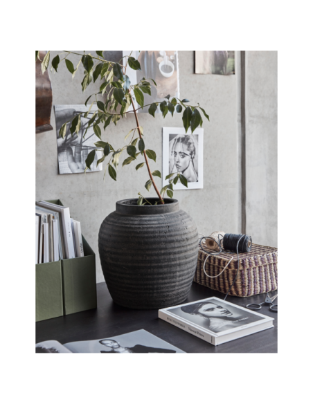 Maceta HAFA, Gris Marrón - House Doctor