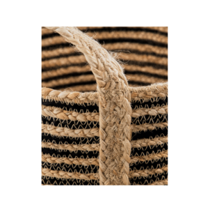 Set 3 Cestas de Almacenaje DUNGI, Negro / Natural - House... 2