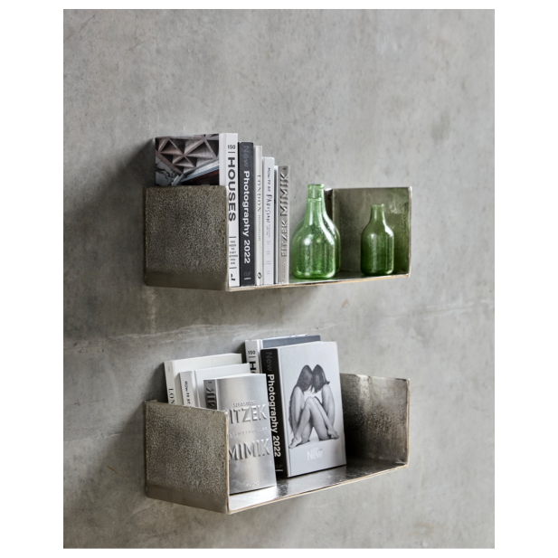 Estante BOXIE, Acabado Plateado -...