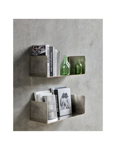 Estante BOXIE, Acabado Plateado - House Doctor