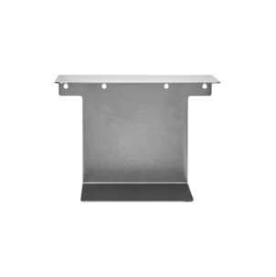 Estante BOOK, Acabado Plateado Cepillado - House Doctor