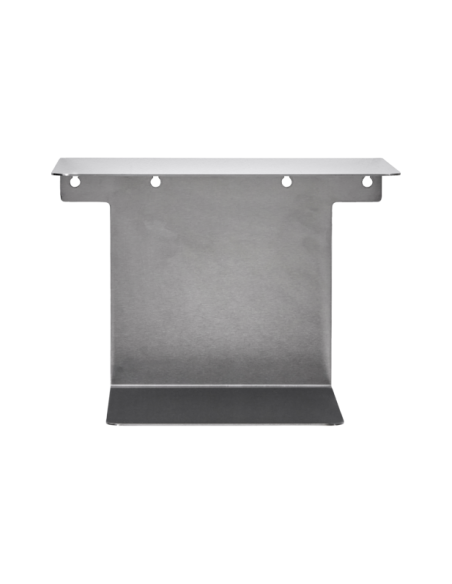 Estante BOOK, Acabado Plateado Cepillado - House Doctor