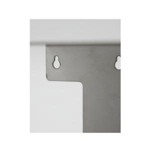 Estante BOOK, Acabado Plateado Cepillado - House Doctor 2