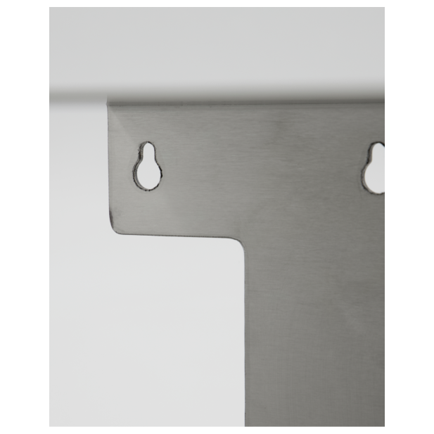 Estante BOOK, Acabado Plateado...