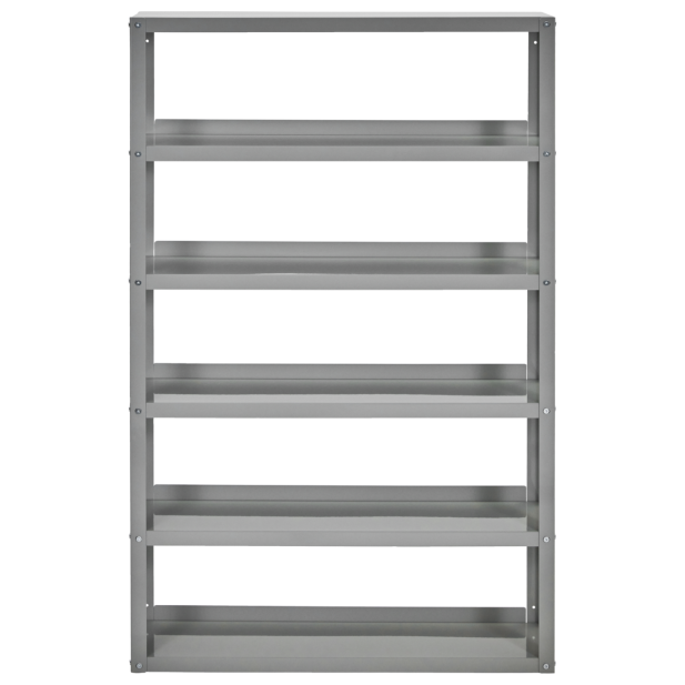 Estantería USE 80x128 cm, Gris Claro...