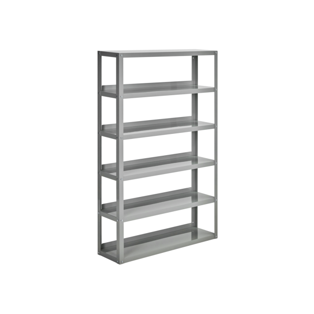 Estantería USE 80x128 cm, Gris Claro...