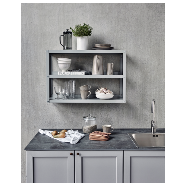 Estantería USE 80x53 cm, Gris Claro -...