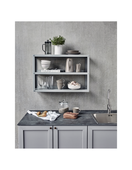 Estantería USE 80x53 cm, Gris Claro - House Doctor