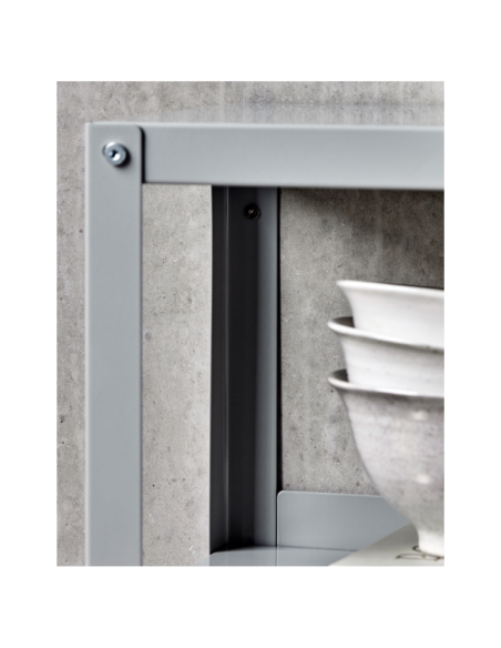 Estantería USE 80x53 cm, Gris Claro - House Doctor