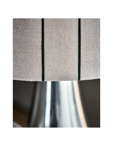 Lámpara de Mesa TULIP, Acabado Plateado - House Doctor