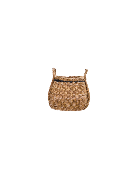 Cesta LAINE, Natural / Negro - House Doctor