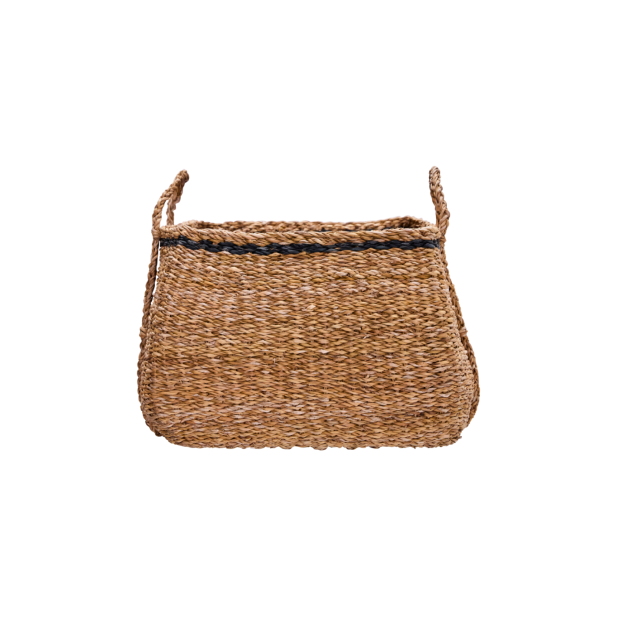 Cesta LAINE, Natural / Negro - House...