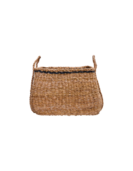 Cesta LAINE, Natural / Negro - House Doctor