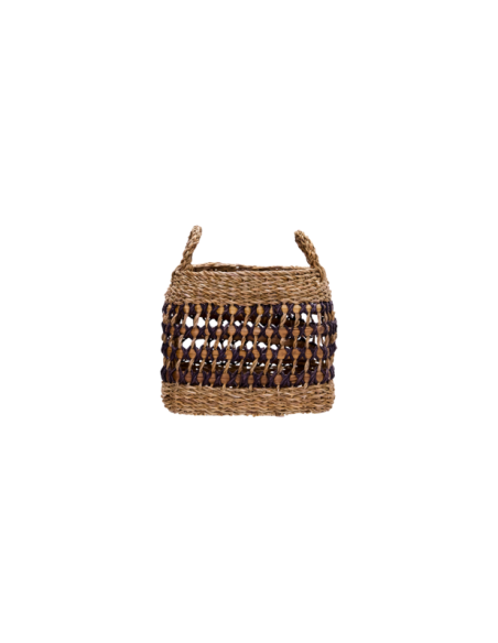 Cesta PAUTA, Natural / Negro - House Doctor