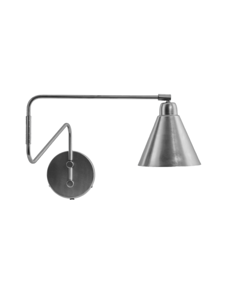 Aplique GAME 76x27 cm, Acabado Plateado Cepillado - House Doctor