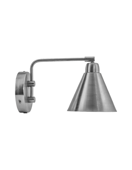 Aplique GAME 30x18 cm, Acabado Plateado Cepillado - House Doctor