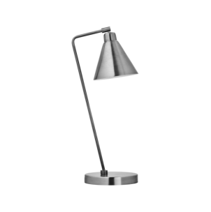 Lámpara de Mesa GAME, Acabado Plateado Cepillado - House...