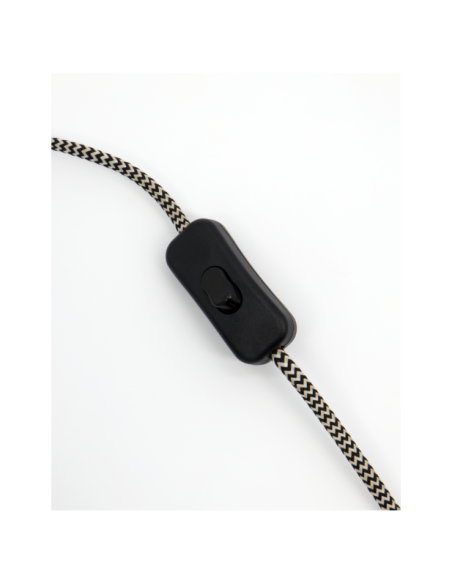 Lámpara de Mesa ROOMIE, Acabado Plateado Cepillado - House Doctor