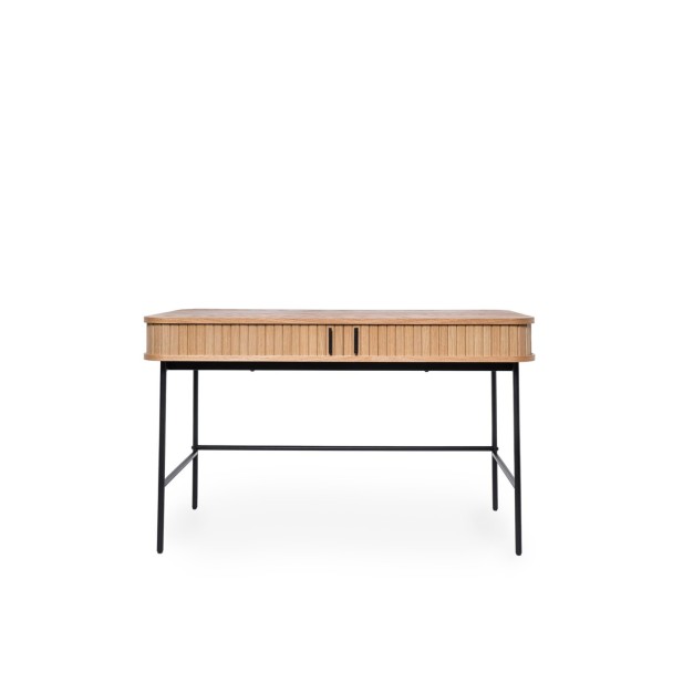 Escritorio FRANZINE, Roble / Negro