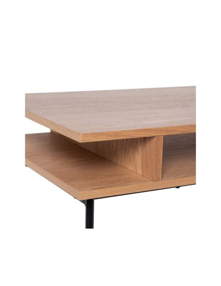 Escritorio MALVA, Roble / Negro