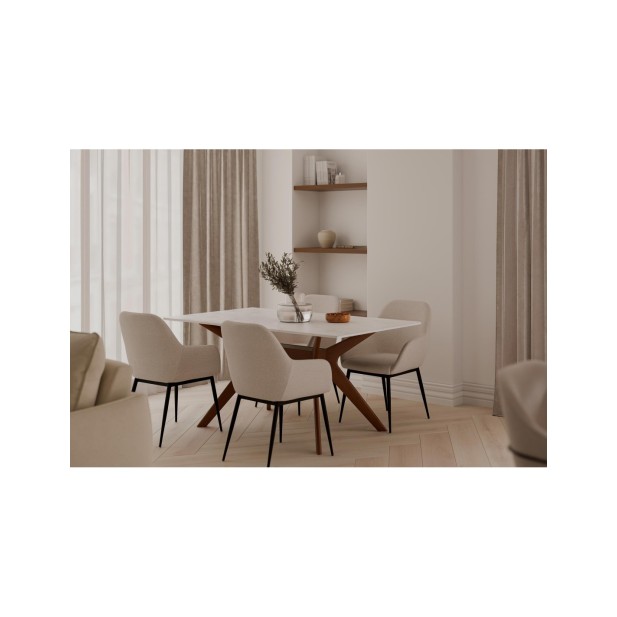 Mesa AARHUS 140x90 cm de Comedor,...