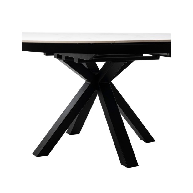 Mesa Extensible SKYLER Ø130/180 cm de...