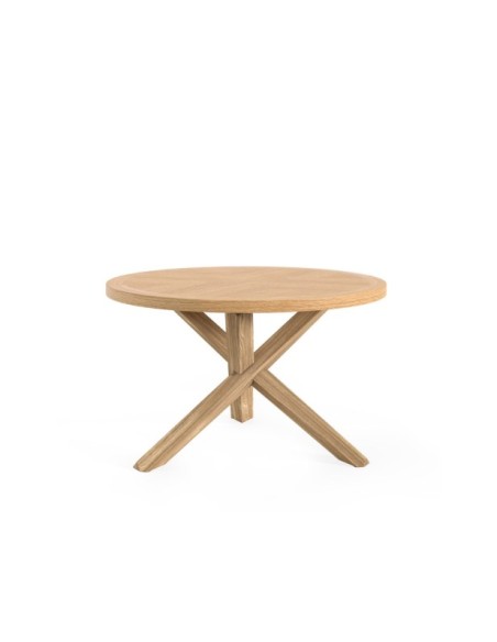 Mesa AUREA Ø100 cm de Comedor, Roble