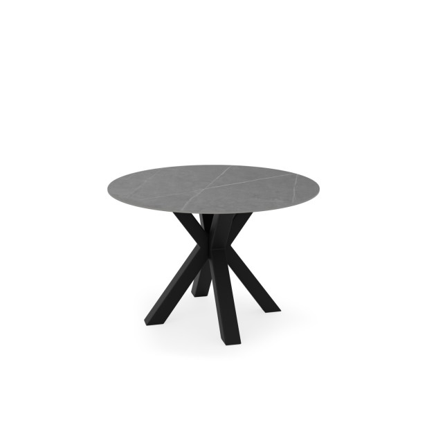 Mesa SORINA Ø100 cm de Comedor, Gris...