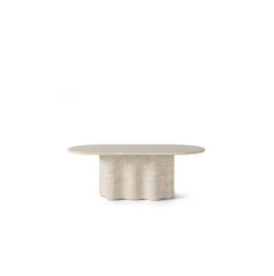 Mesa IRKA 220x109cm de Comedor, Cemento Acabado Travertino; 00MS219466