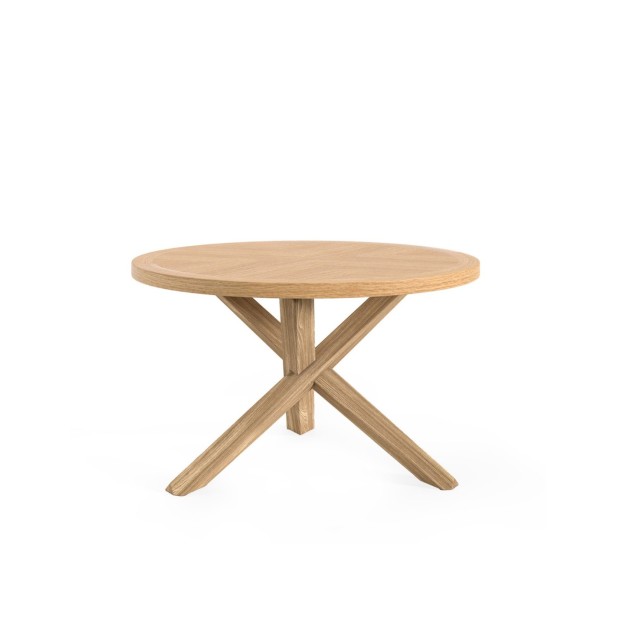 Mesa AUREA Ø120 cm de Comedor, Roble